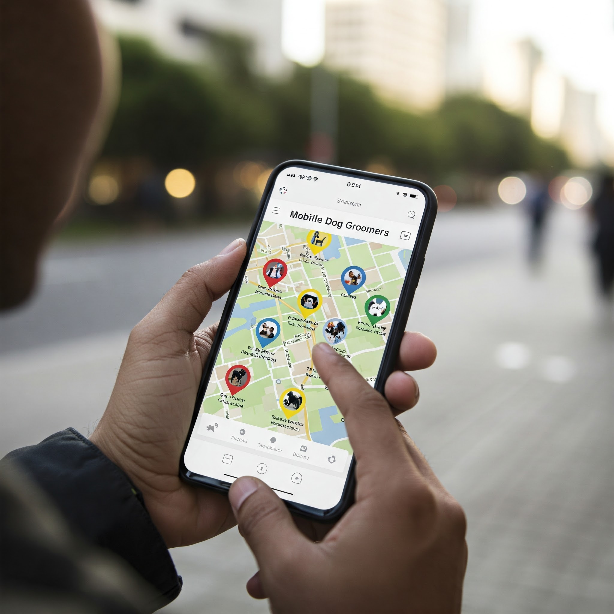 Navigating the Interactive Map: Find Mobile Dog Groomers Near You